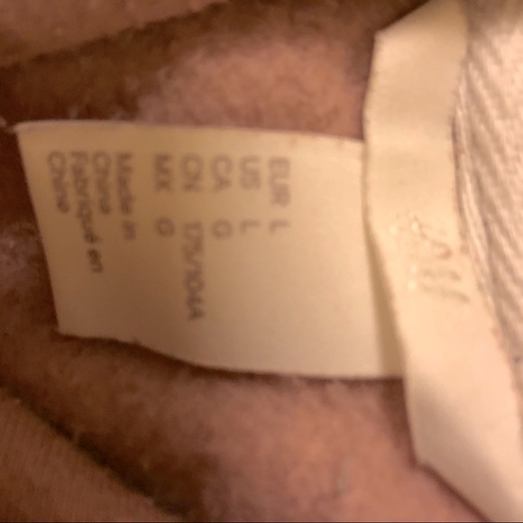 Rose Large H&M hooded sweatshirt with side slits - Picture 5 of 5